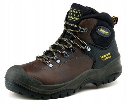 Work Shoes BHP S3 HRO SRC Grisport Cortina Leather Dakar High Brown r.44