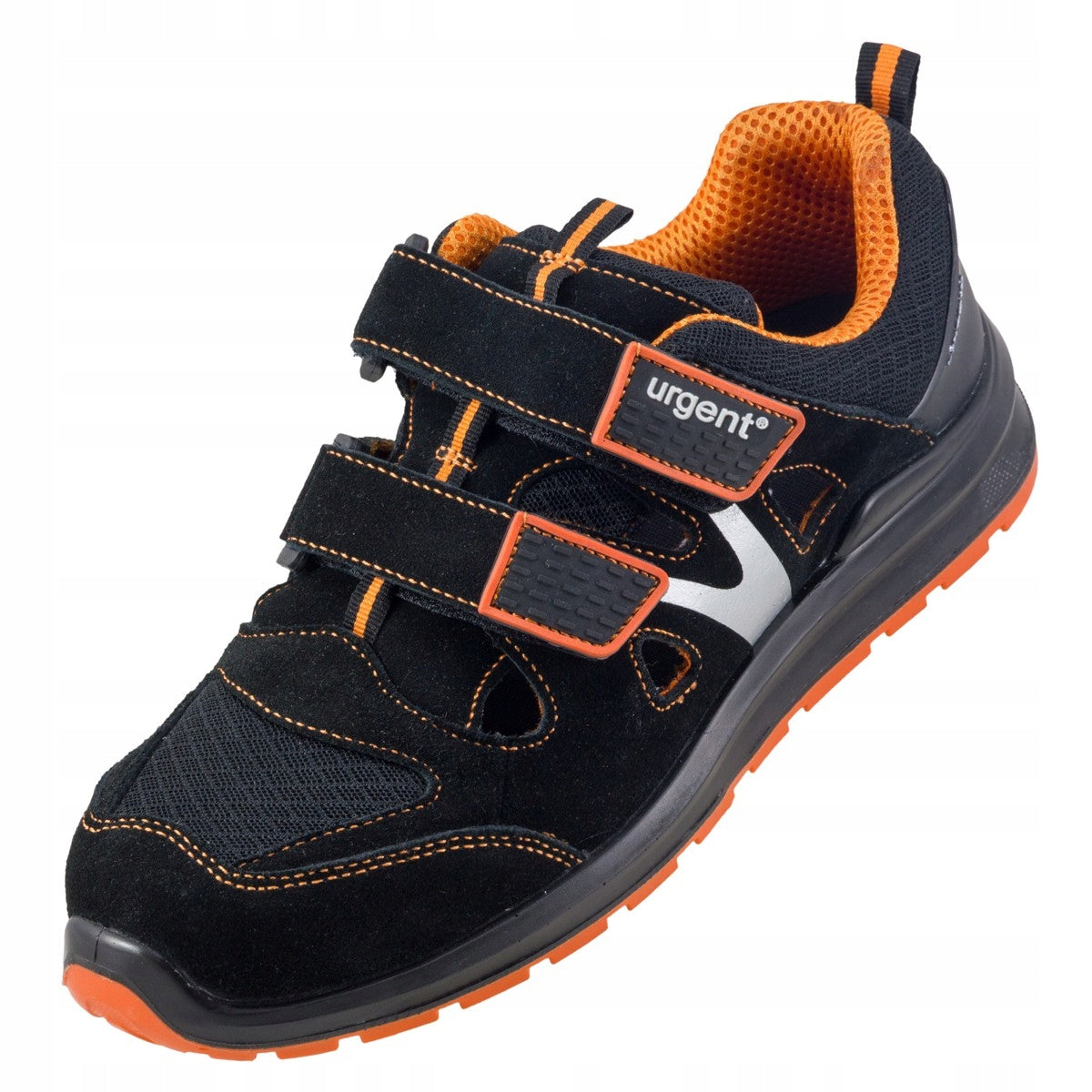 Work Shoes LIGHTWEIGHT Men's Protective Work SANDALS with OHS TOE CAP URGENT Brand Urgent