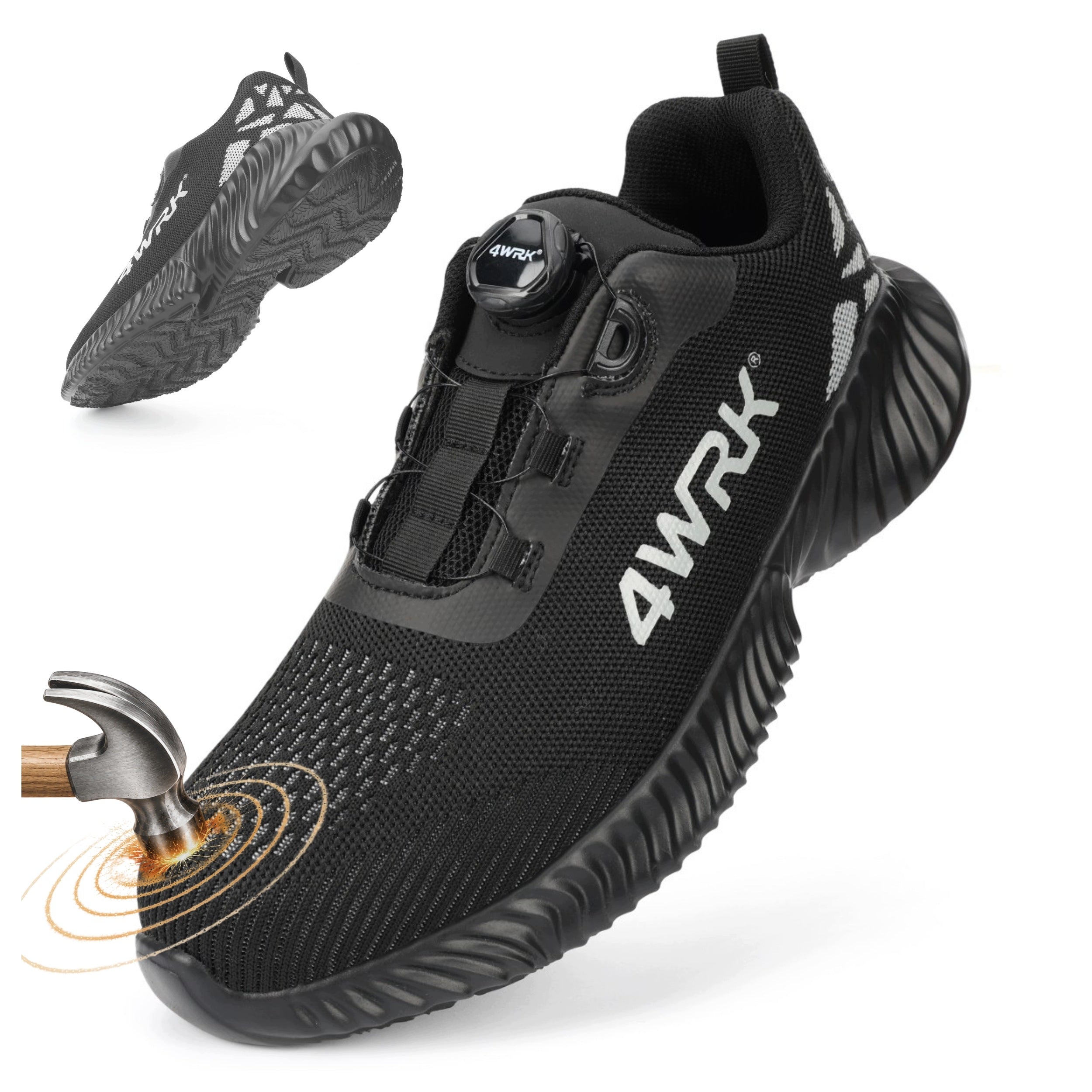 Work Shoes S1 Summer BOA Mesh Shoes Breathable with Toe Lightweight