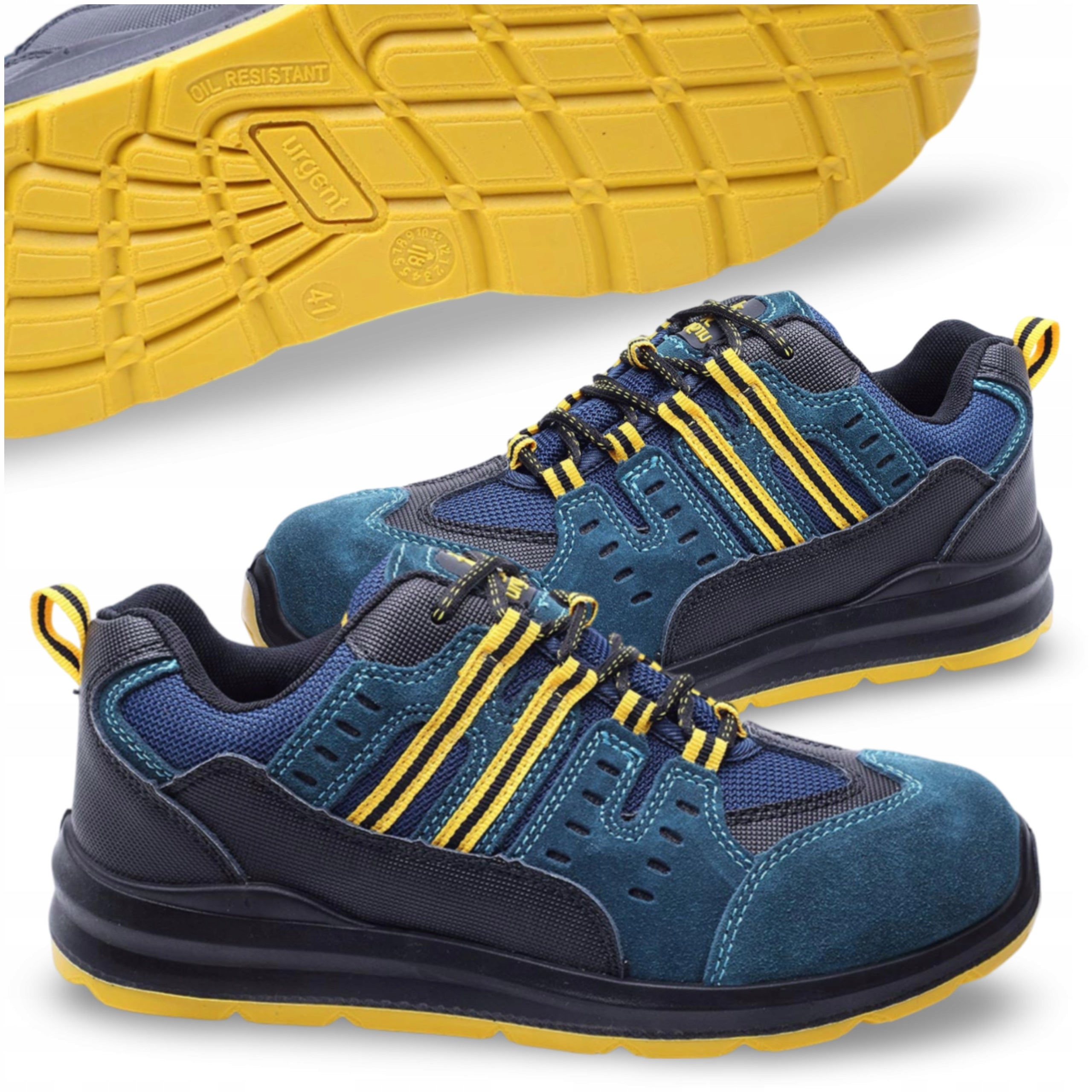 Work Shoes Sports Shoes Breathable Non-Slip Comfortable Men 45