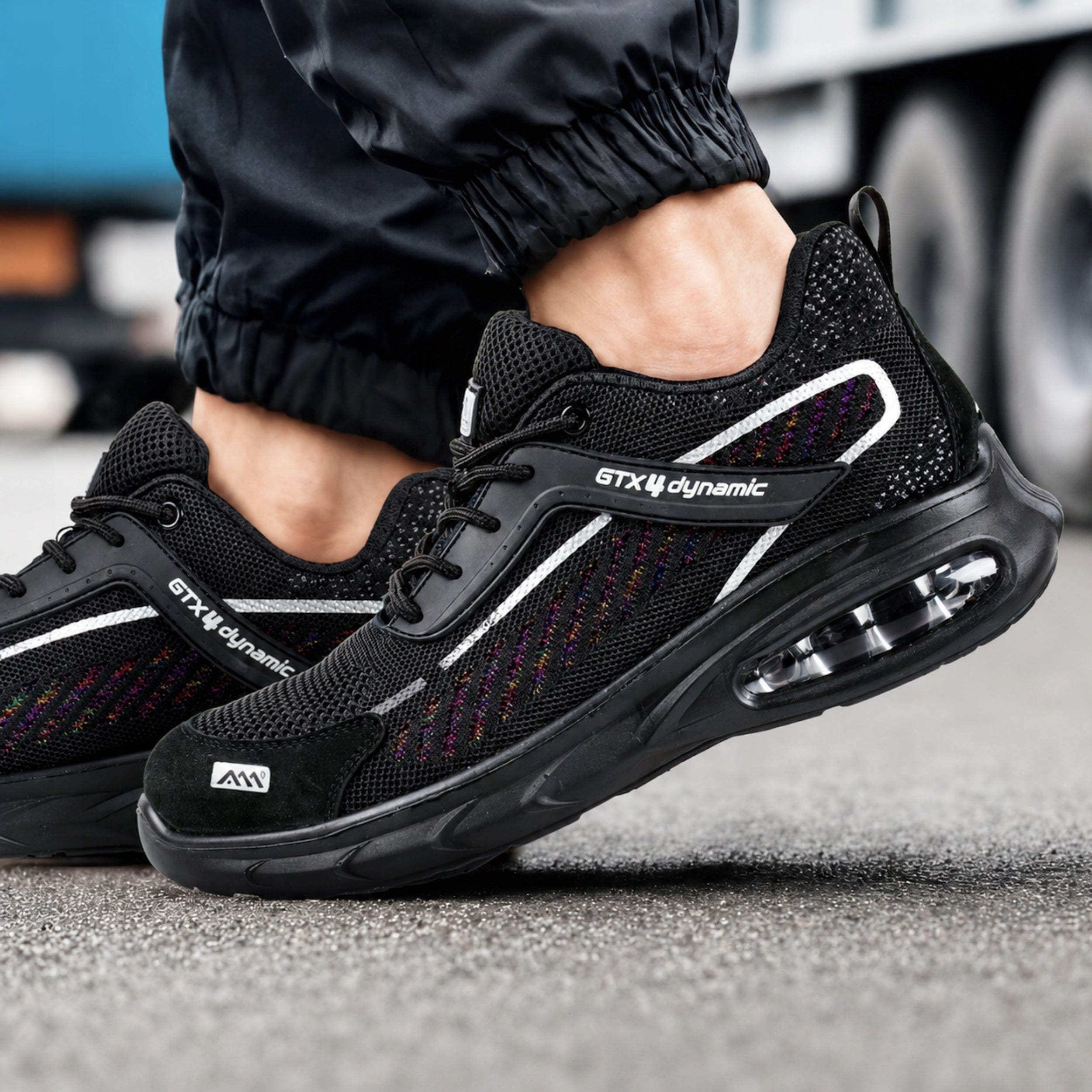 Work Shoes Sports Shoes Without Lift Breathable Lightweight Cushion AIR Manufacturer code Półbuty męskie damskie robocze buty bez noska