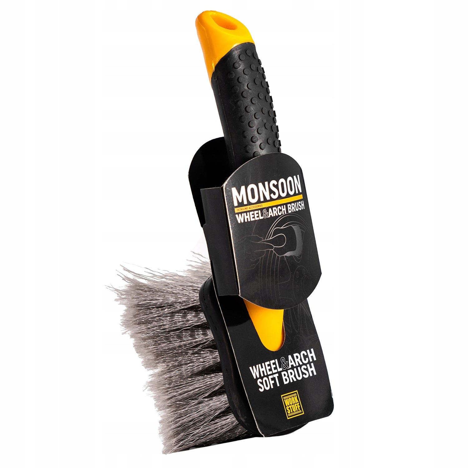 Work Stuff Monsoon Wheel Brush Tire Cleaning Brush Packaging status original