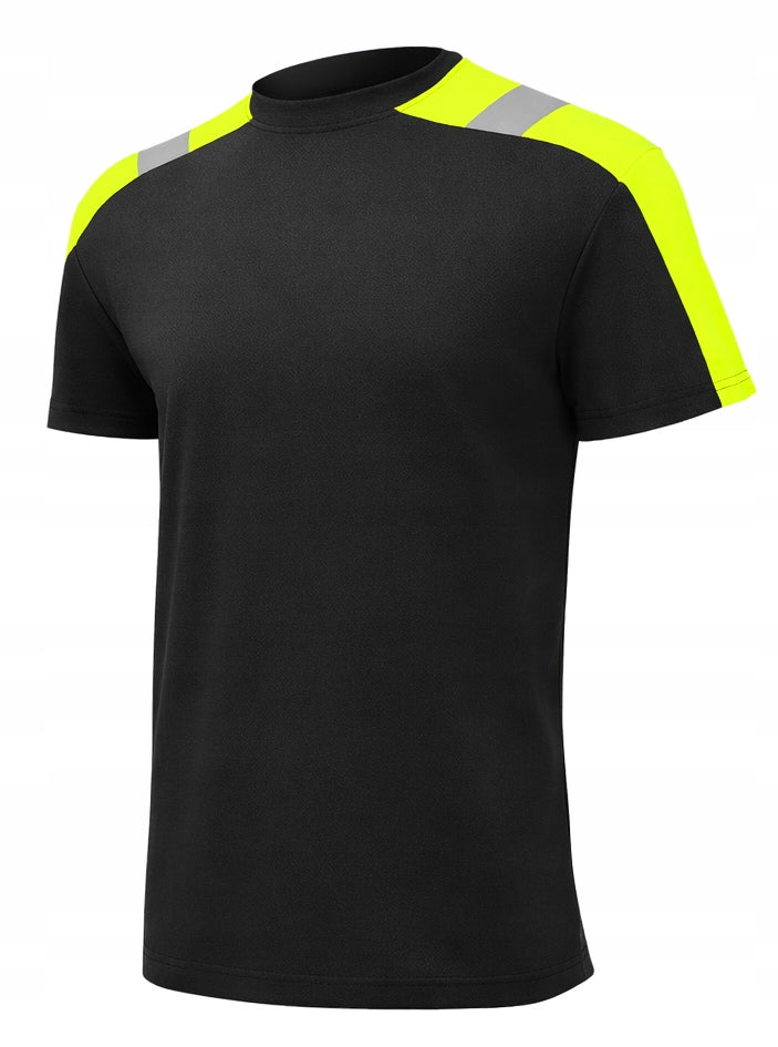 Work T-shirt warning T-SHIRT REFLECTIVE Hi-VIS REFLECTIVE COTTON mix Packaging status original