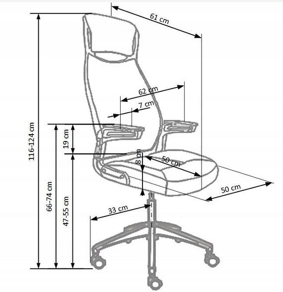 Work chair membrane fabric black-white-ash STELLAR Manufacturer code Stellar fotel tkanina czarno-biała-popiel
