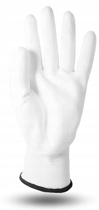 Work gloves Polyurethane ULTRA MANUAL POLYURETHANE PU WHITE x10 pairs Packaging status original