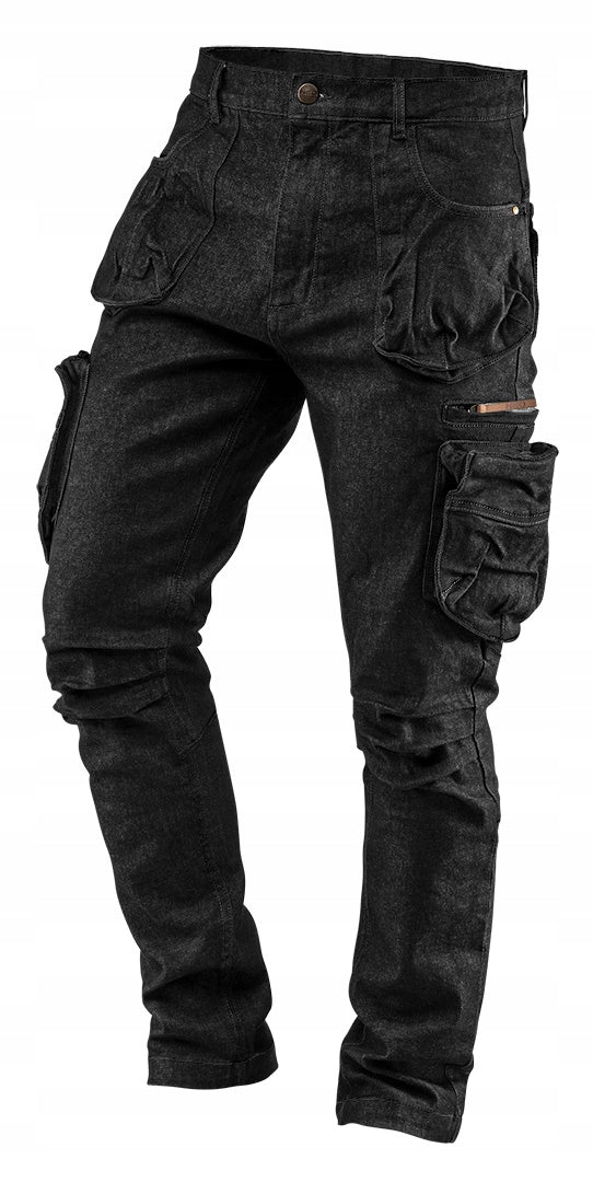 Work pants 5-pocket DENIM black r. L
