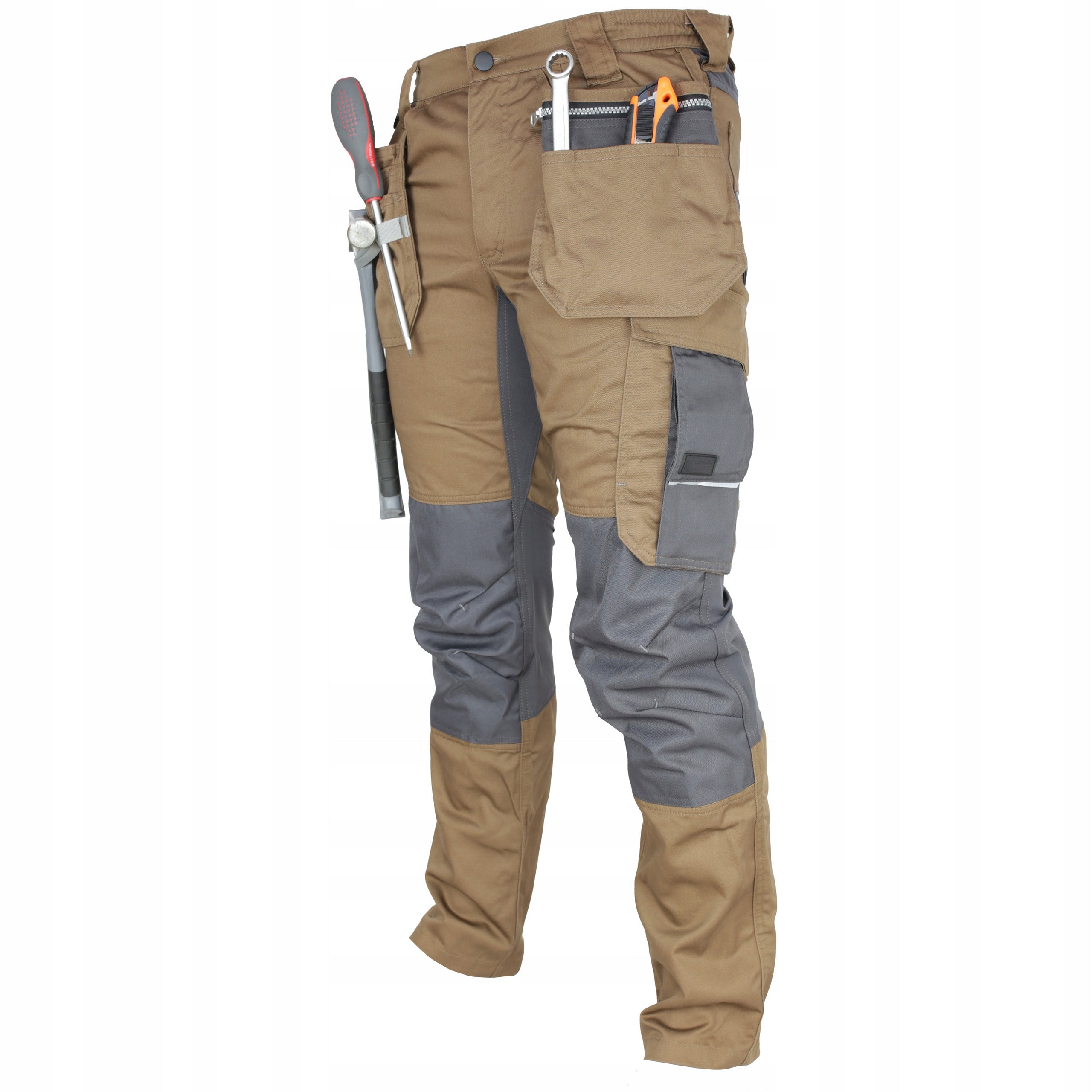 Work pants COMFORTABLE STRETCH INSERTS ASSEMBLY STRONG lots of health and safety pockets Packaging status original