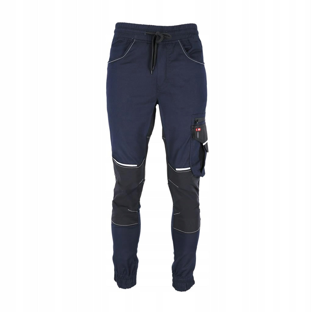 Work pants joggers elastic stretch comfortable with health and safety pockets strong Brand Reis