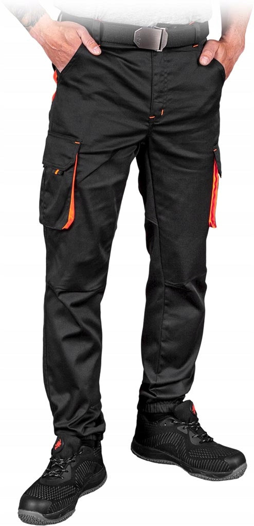 Work pants joggers elastic stretch comfortable with pockets reinforced Brand Reis