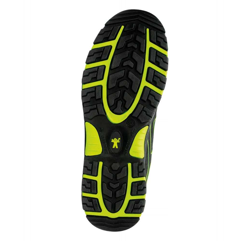 Work shoes PROTECTIVE high boots with toe cap LIGHTWEIGHT comfortable BOA S1P Manufacturer code Trzewiki robocze z wkładką antyprzebiciową
