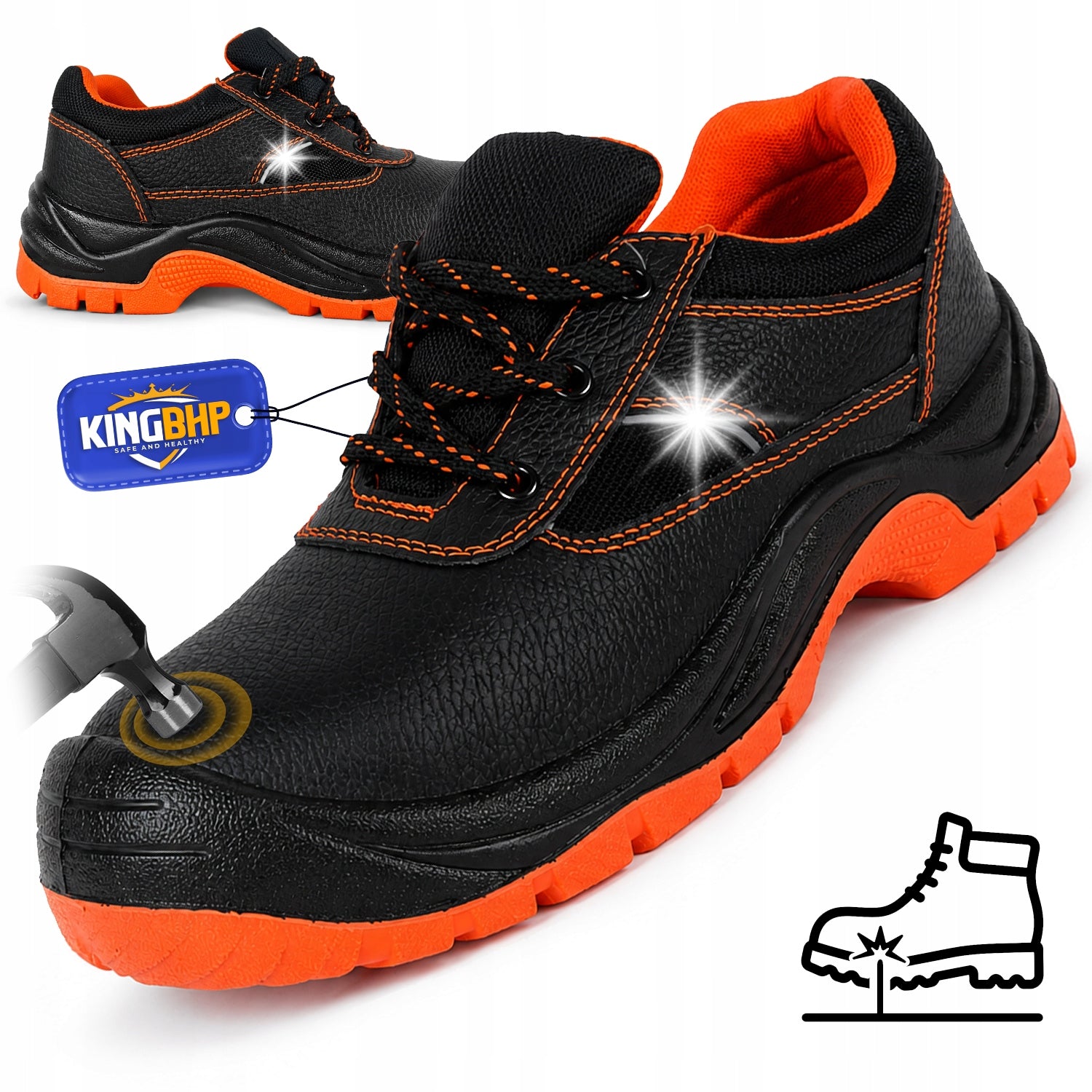 Work shoes SAFETY SHOES S3 LEATHER Steel TOE CAP OHS