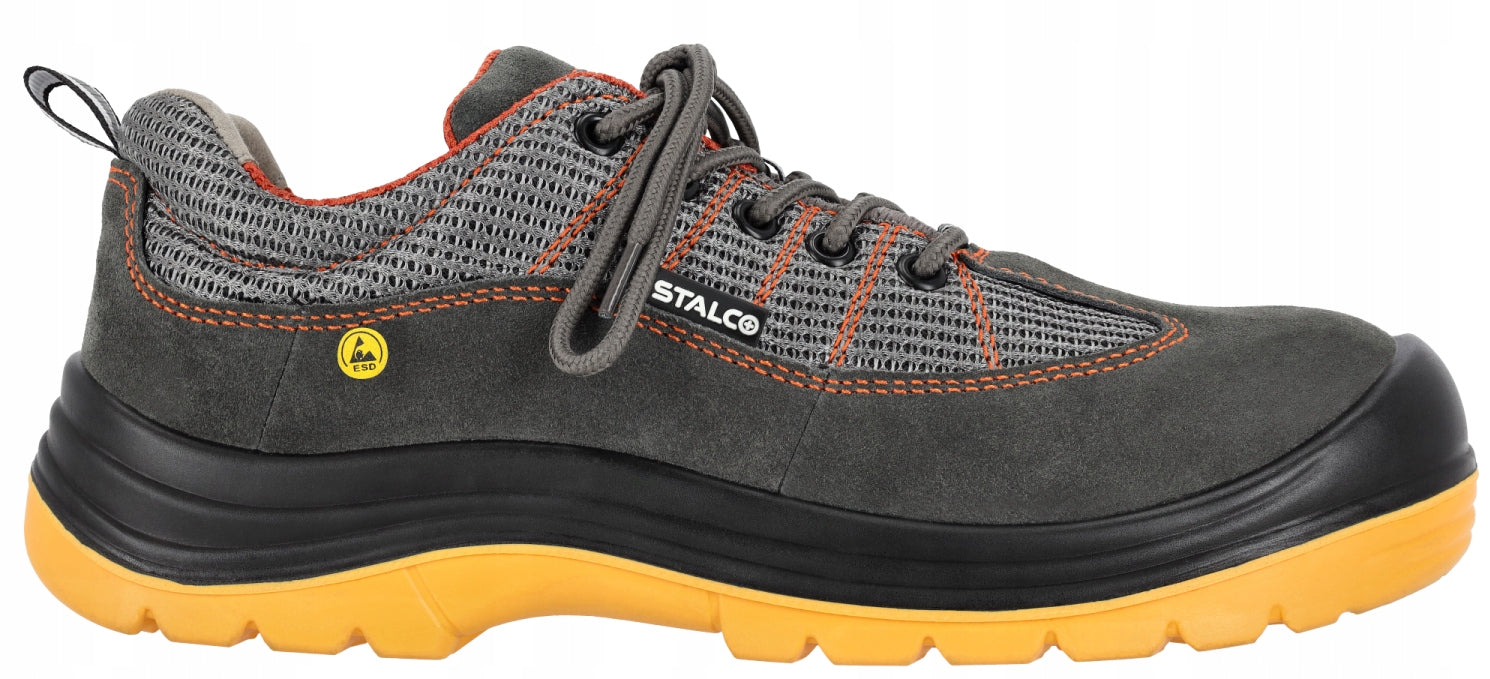Work shoes safety shoes LIGHTWEIGHT comfortable with toe cap STALCO S1P ESD Brand Stalco