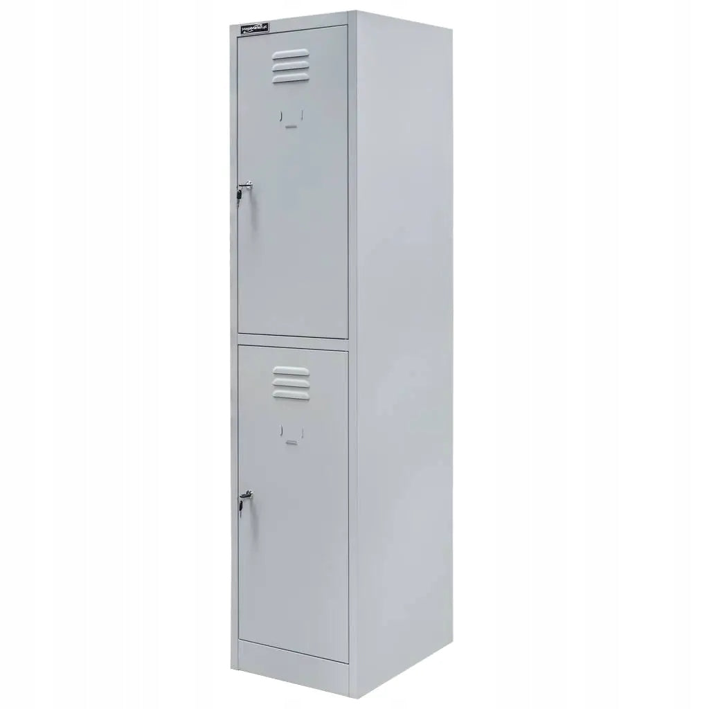 Worker's health and safety cabinet metal 2 chambers 180x40x50 cm Mega-M EAN (GTIN) 5905711602282