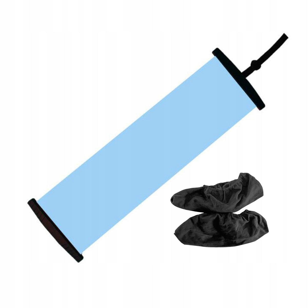 Workout Slide Board Skating Board Yoga Durable Support Blue 180mx50cm Packaging status original