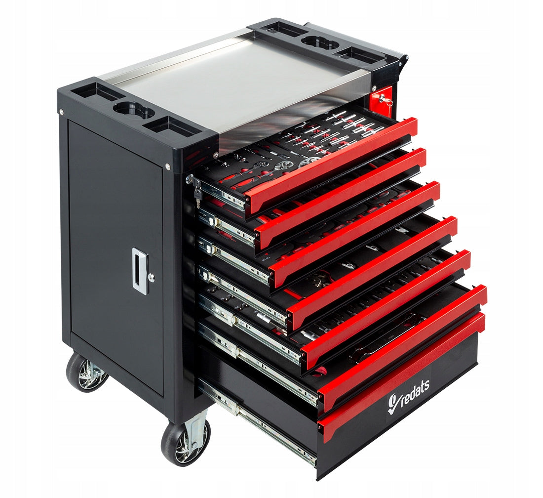 Workshop Cabinet Service Tool Trolley 7+2 258 elements Redats Manufacturer code 07-05-70
