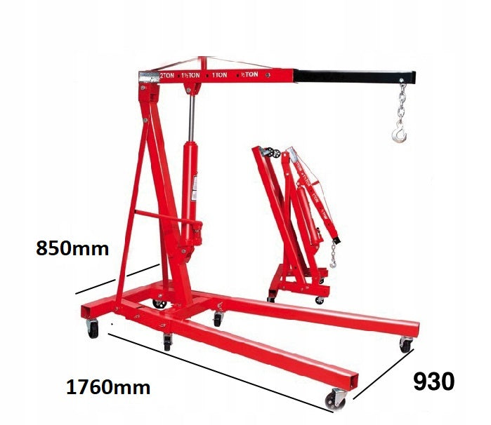 Workshop Crane 2T Fast HEAVY! Brand AppTech