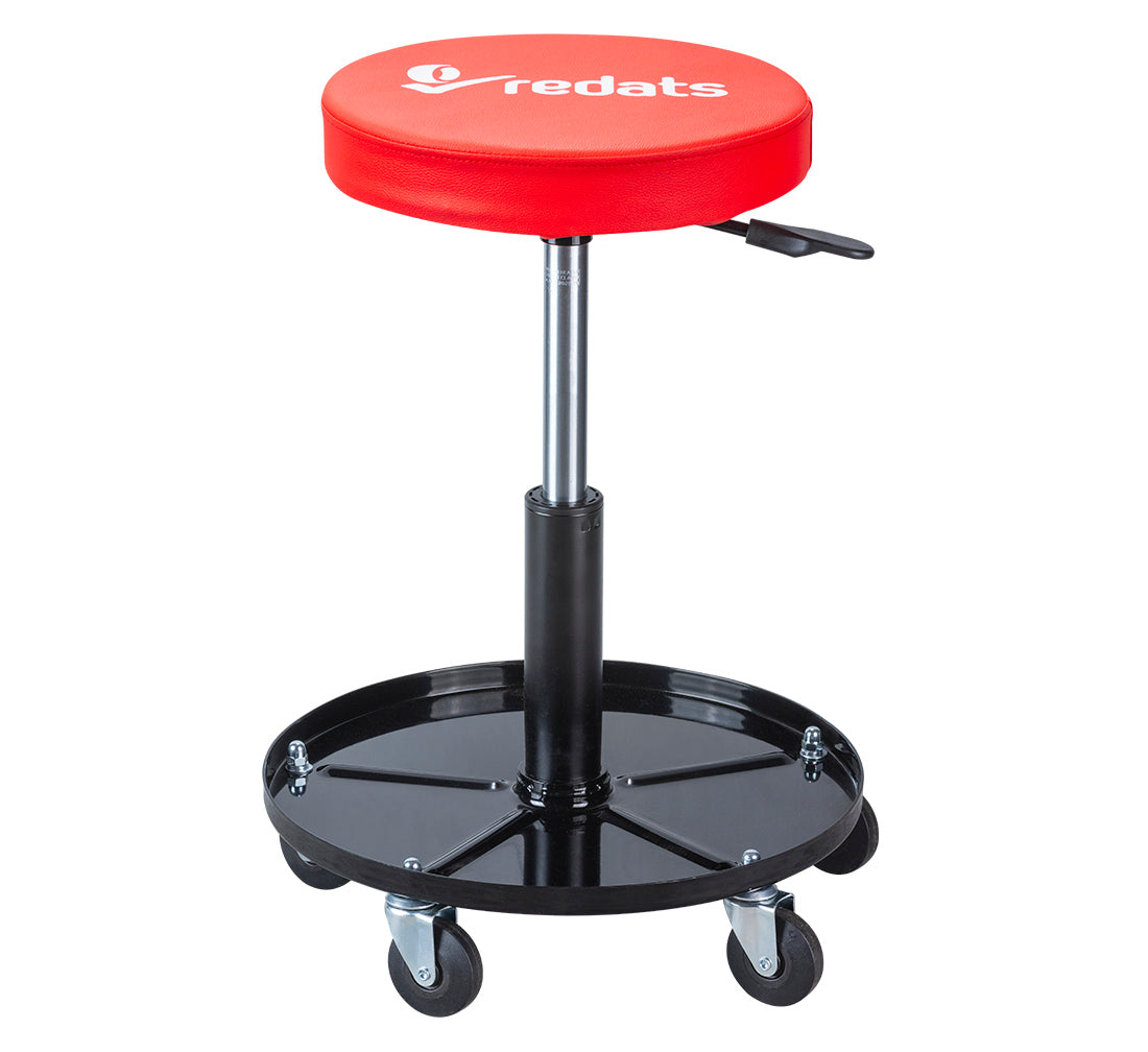 Workshop Stool REDATS Rotating Stool Seat on Wheels Shelf Manufacturer code 10-00-58
