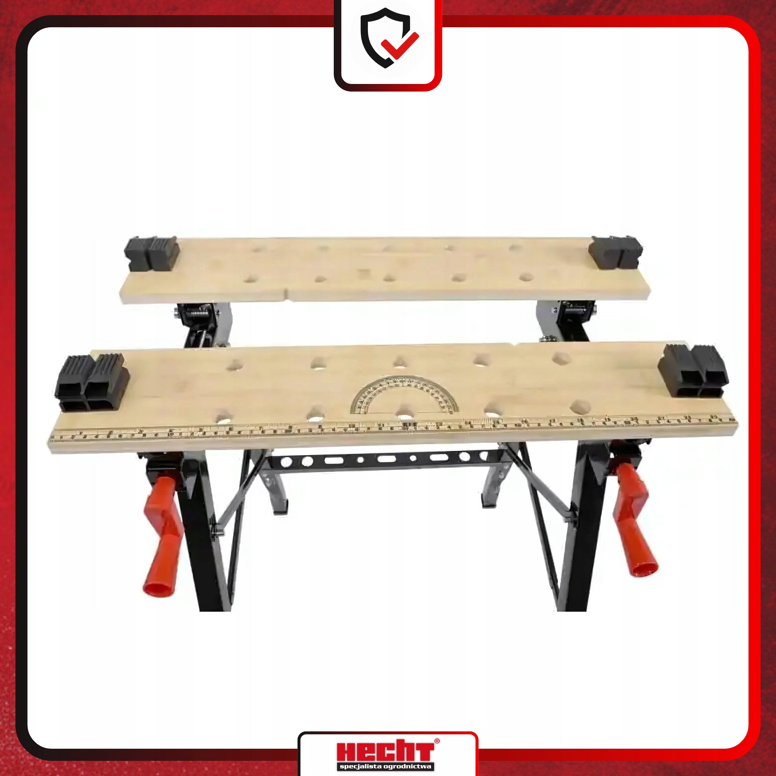 Workshop Table Folding HECHT 0003 Load 100 Kg Weight 7 Kg Manufacturer code 0003