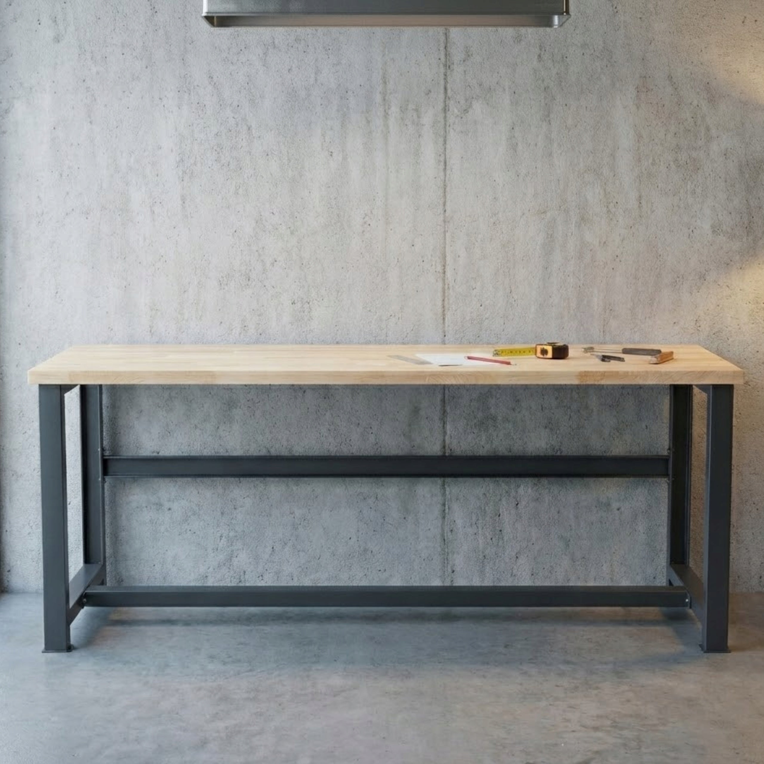 Workshop Table MW2100 210cm Large Polish Working Metal up to 1000KG Packaging status original