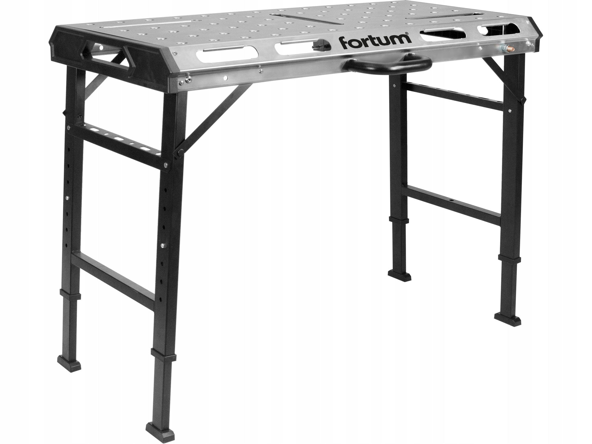 Workshop Welding Table Portable Folding Metal Adjustable 450kg Product depth 53 cm