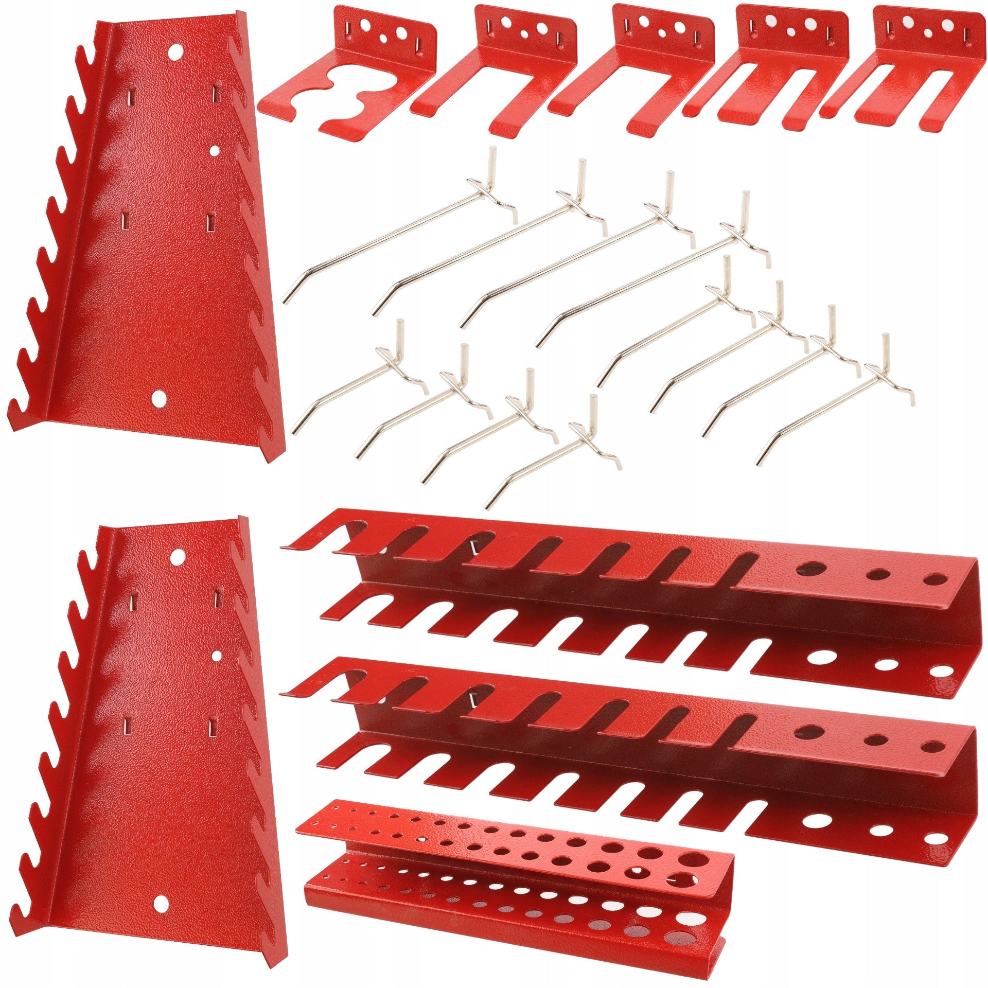 Workshop board botle 120x120cm metal + set of 44 handles and shelves Product width 120 cm