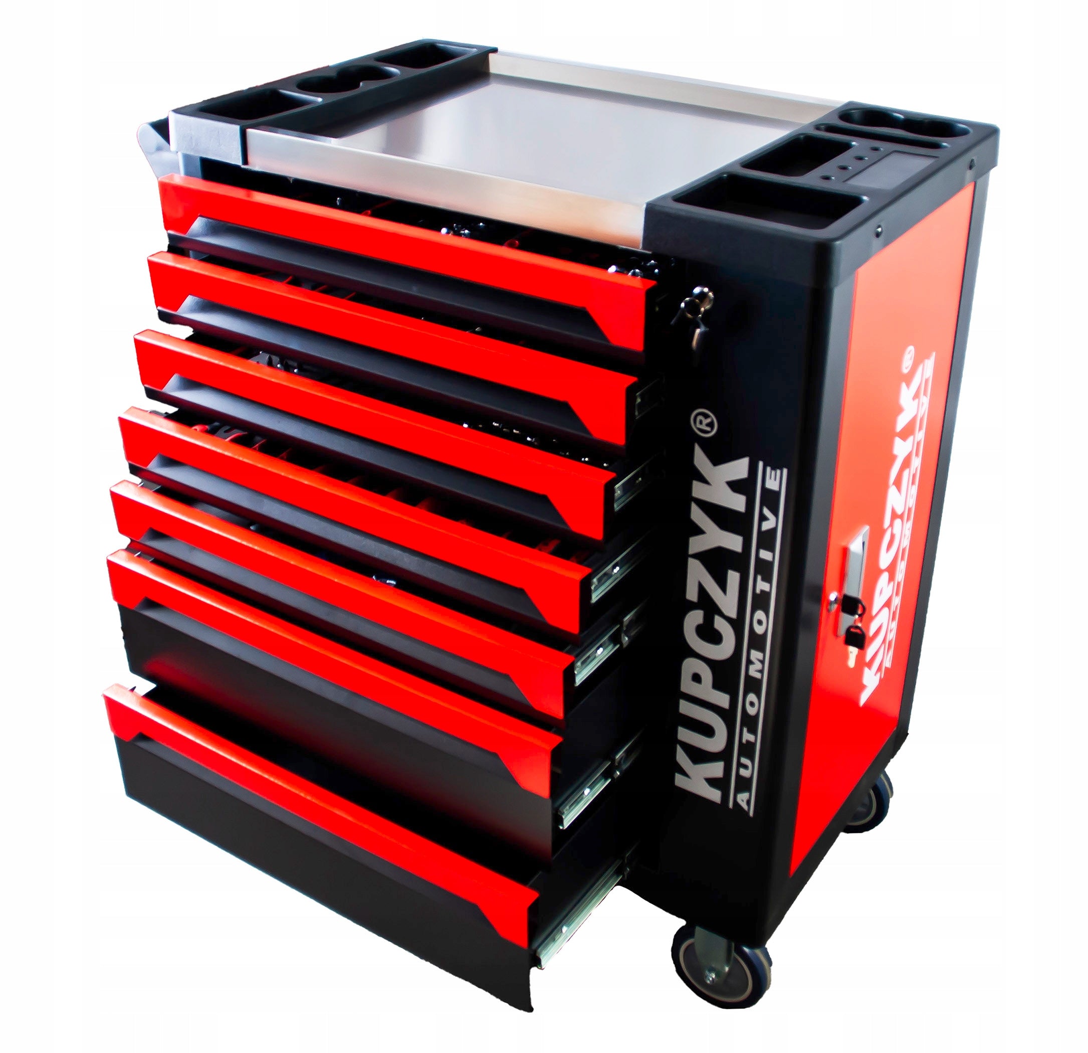 Workshop cabinet tool trolley metal worktop 420el Kupczyk Manufacturer code Tool Car S 420 R