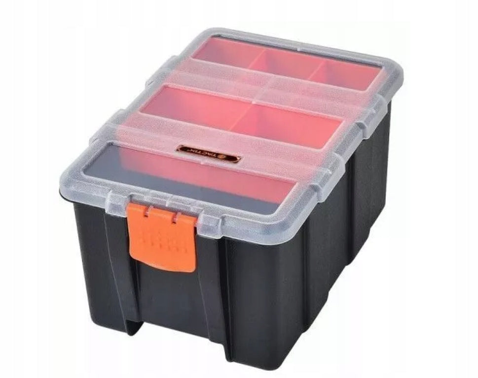 Workshop organizer 4in1 plastic set of 4 containers with latches Brand Tactix