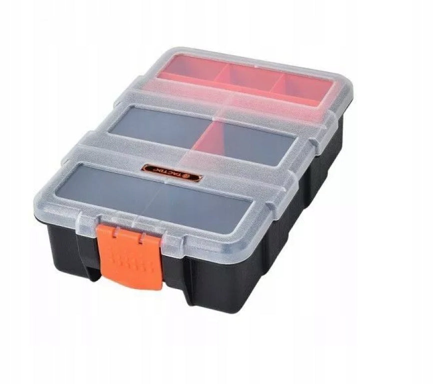 Workshop organizer 4in1 plastic set of 4 containers with latches EAN (GTIN) 6942629234456