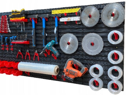 Workshop tool board TABLICO 193,5x78cm stickers 12 cuvettes Manufacturer code TAB.V713