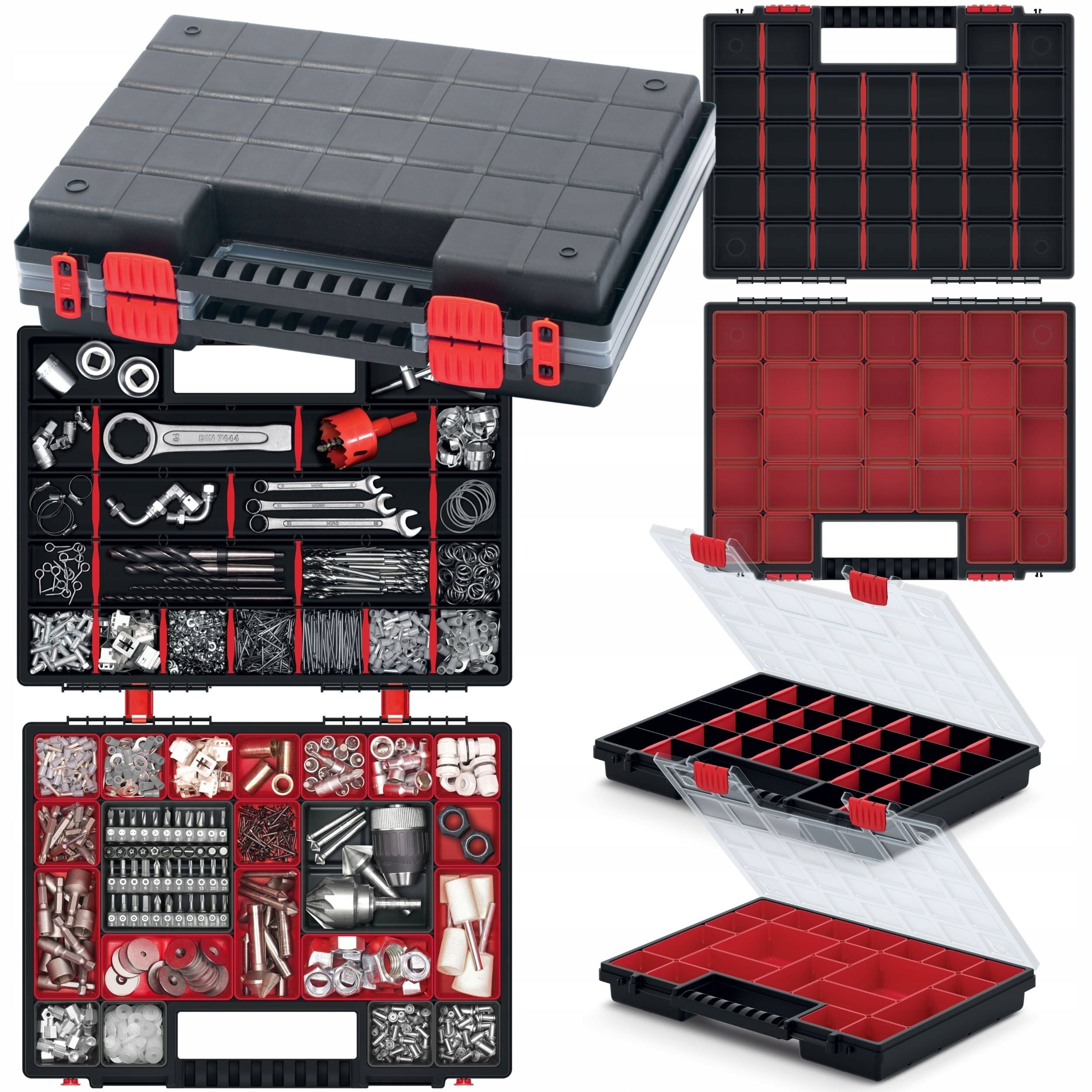Workshop tool organizer NORD16DUO Suitcase for screws EAN (GTIN) 5906583710082