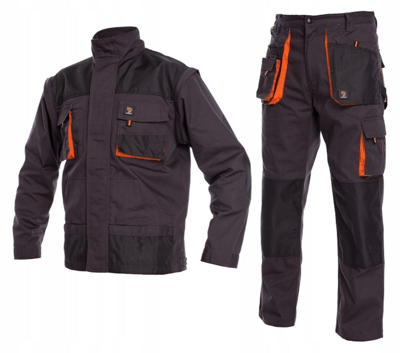Workwear Pants + Sweatshirt Health and Safety Set r. 46
