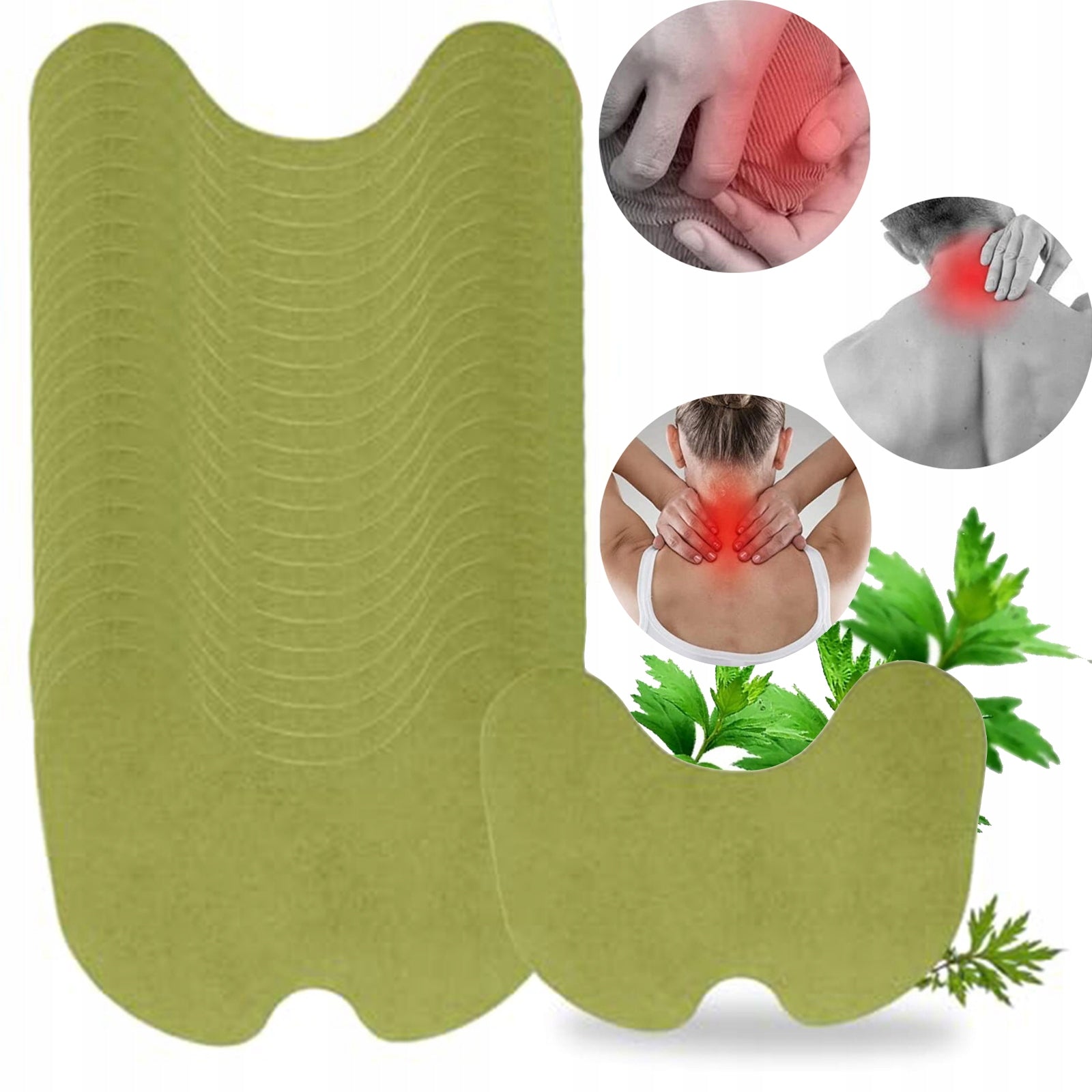Wormwood pain relief patch warming 12 pcs. Brand no brand