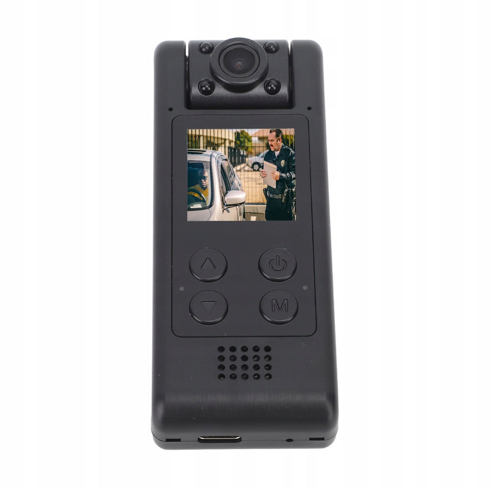 Worn 4K Ultra HD 140 Degree Wide Angle Video Recorder 1200 MAh LY