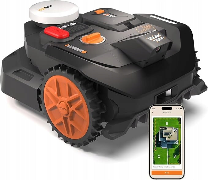 Worx Landroid Vision WR304E Grass Robot Wireless AI App 400m²