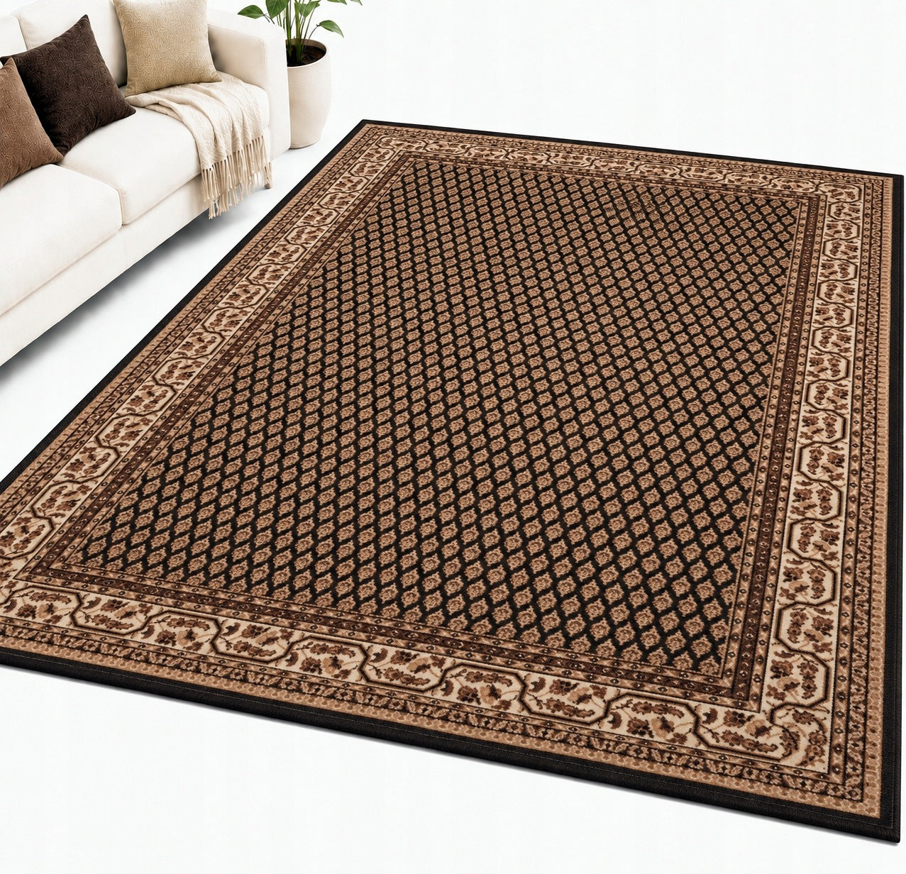 Woven Carpet Belgian Original Alfa BCF 300x400 3x4 Shiraz Mix PATTERNS HQ