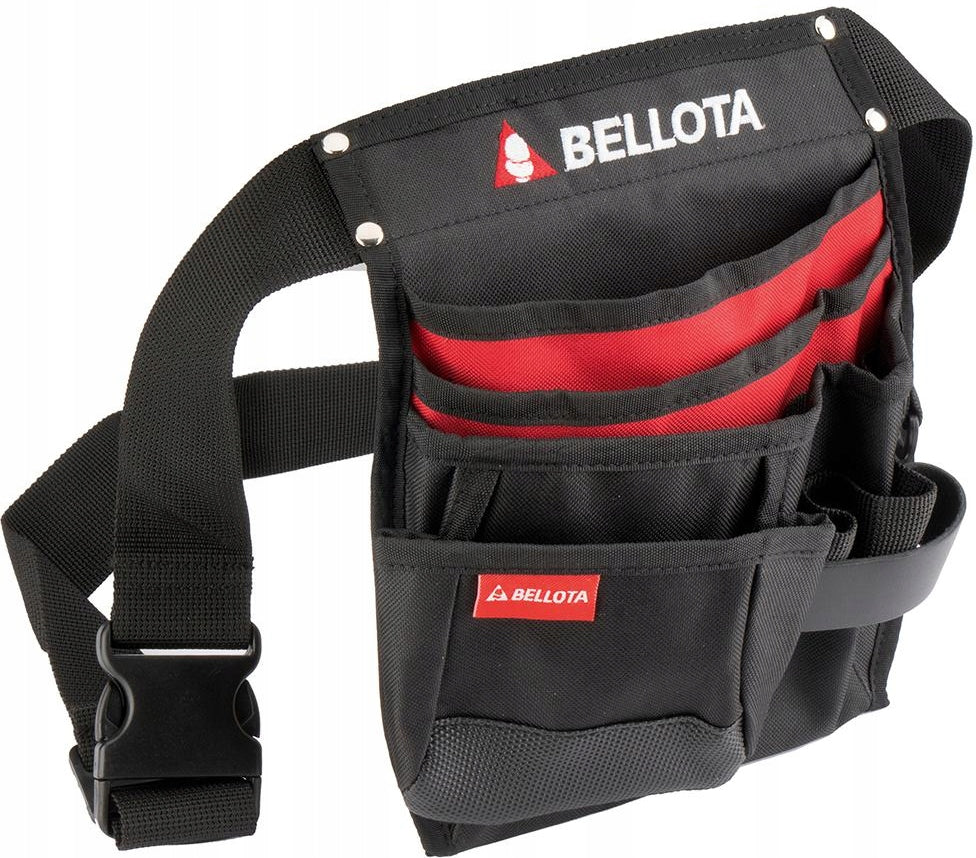 Woven tool belt, 4 pockets, hammer loop, very strong BELLOTA Kind tool belt