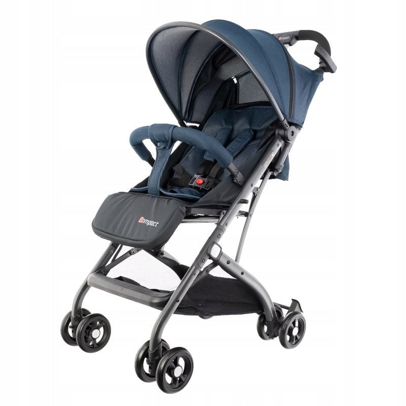 Kompakter Kinderwagen, blau 