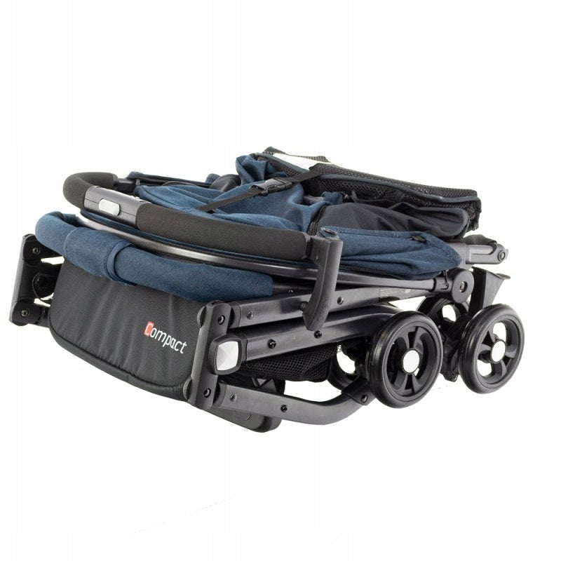 Kompakter Kinderwagen, grau 