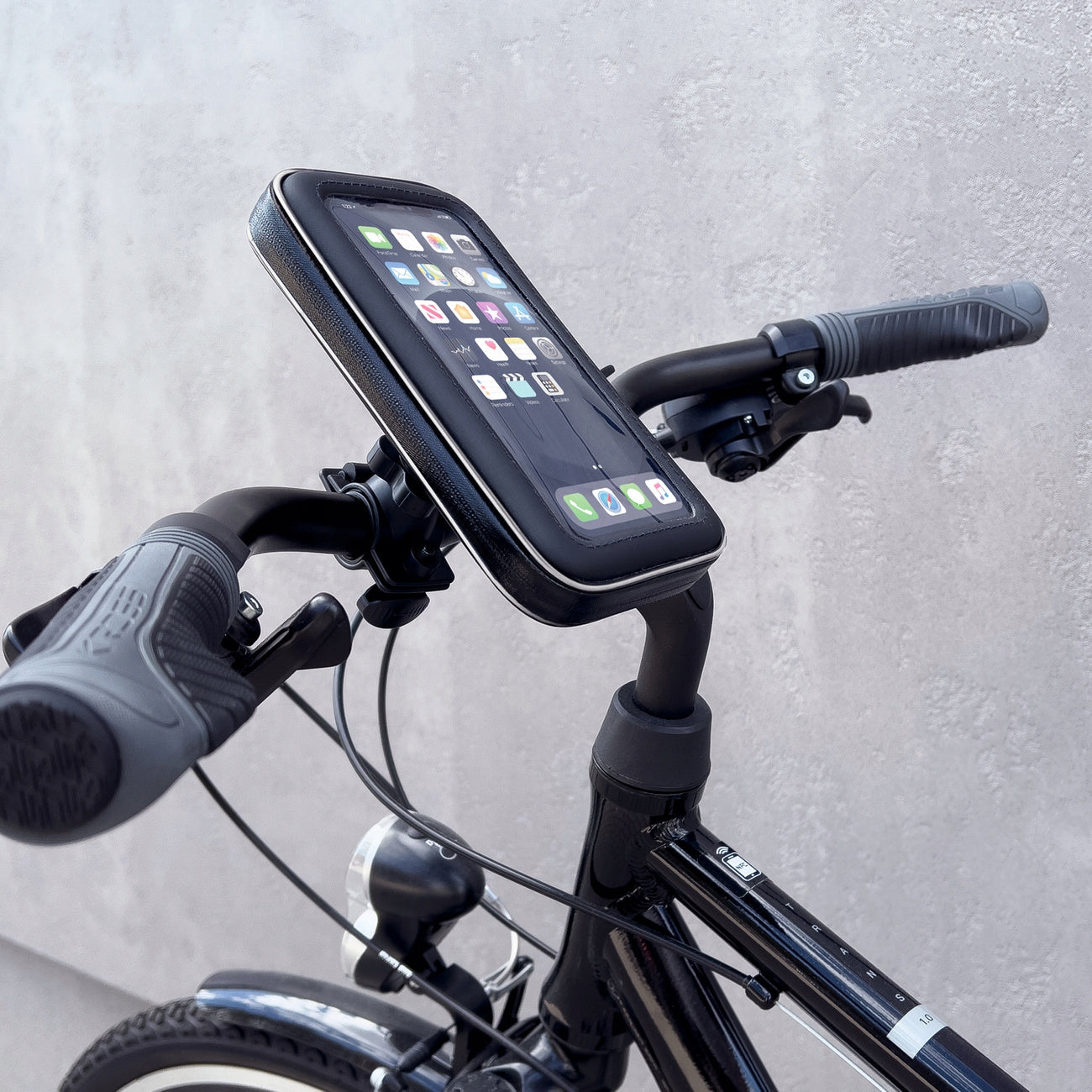Wozinsky phone holder for bicycle, motorcycle, scooter black (WBHBK7) For mobile