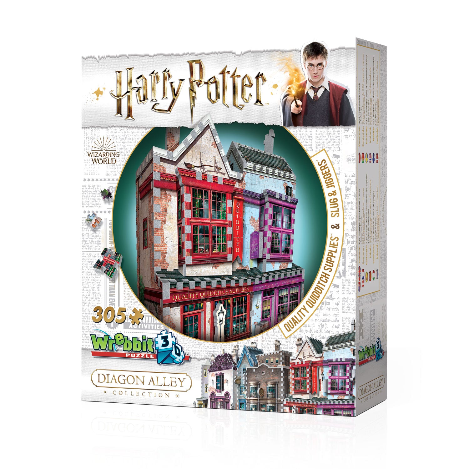 3D-Puzzle Harry Potter Qualitätsquidditchzubehör, Slug &amp; Jiggers Wrebbit, 219538, 305 d. 