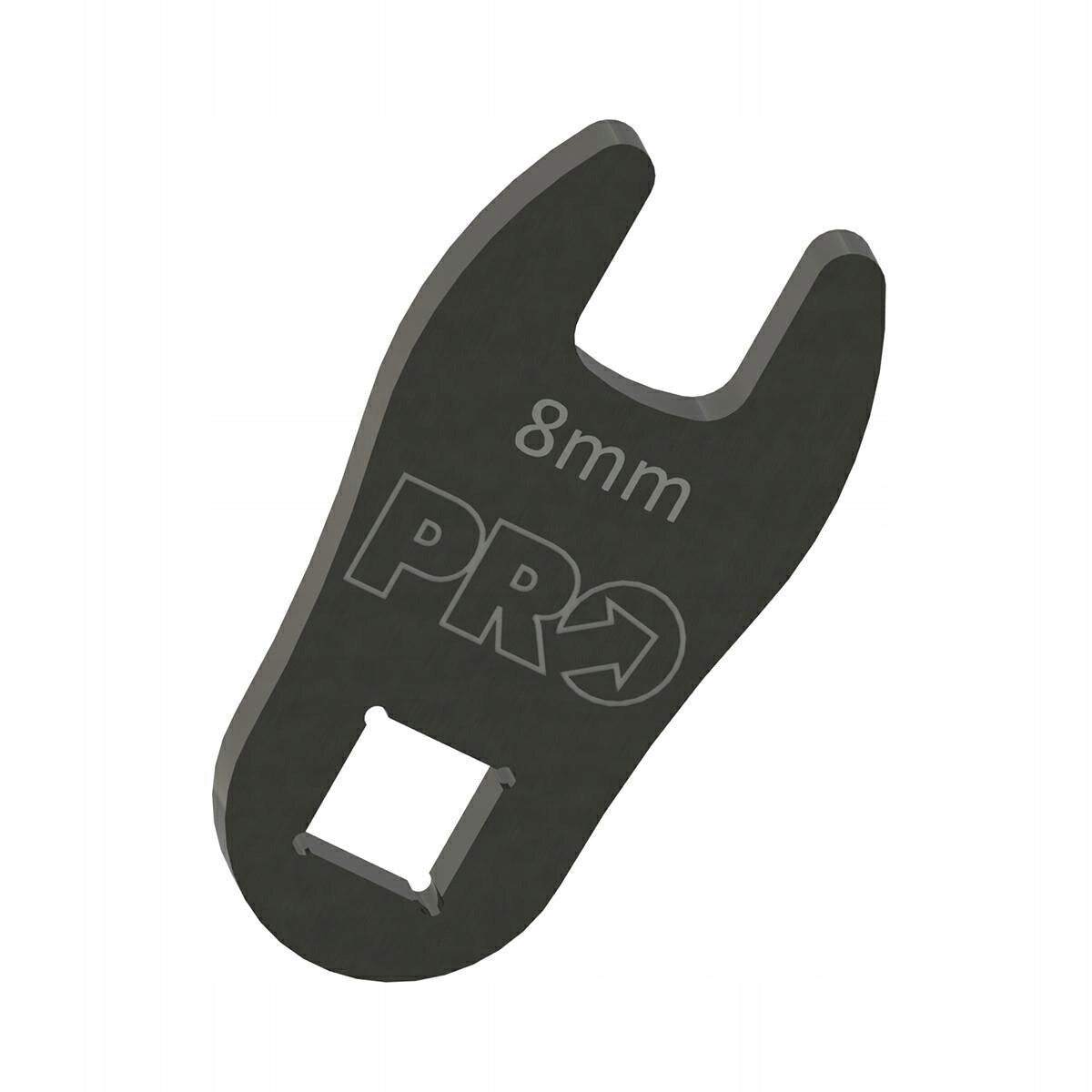 Wrench PRO flat 8 mm for 1/4 inch wrench Adapter for dynamo wrench.
