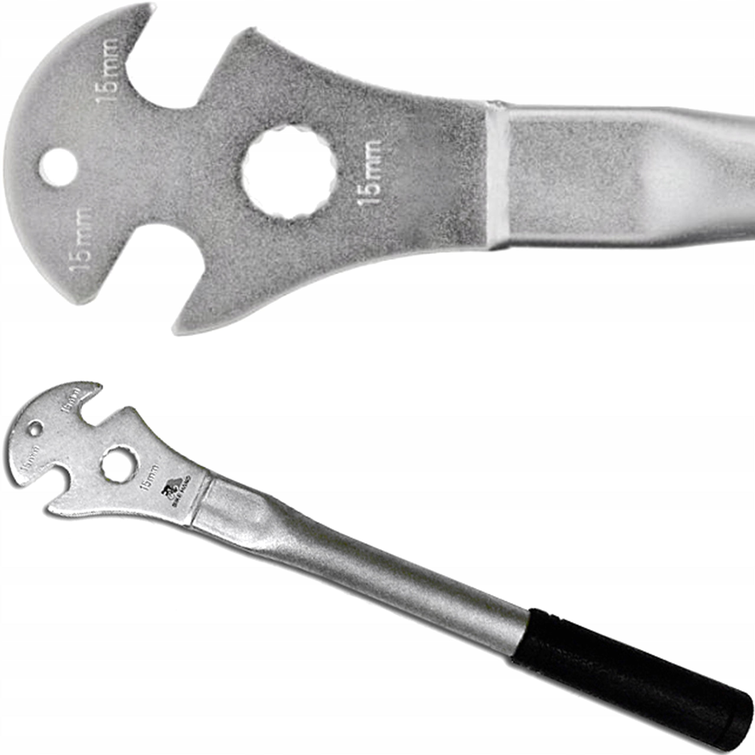 Wrench for pedals YC-163L 2x15mm Brand BIKE HAND