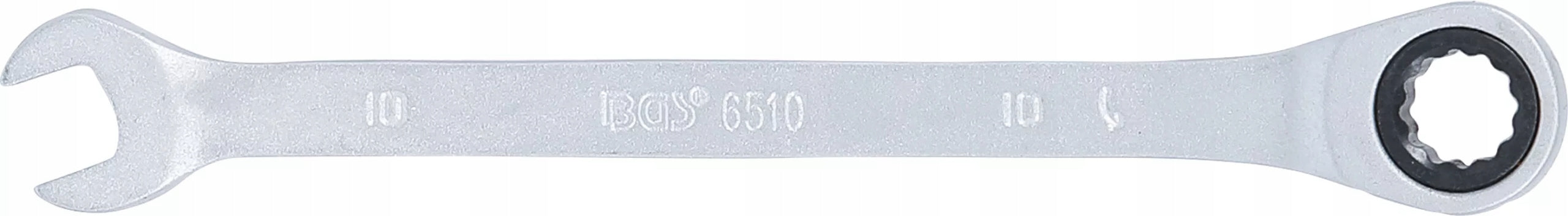 Wrench with ratchet 10 mm, BGS 6510 EAN (GTIN) 4026947065106
