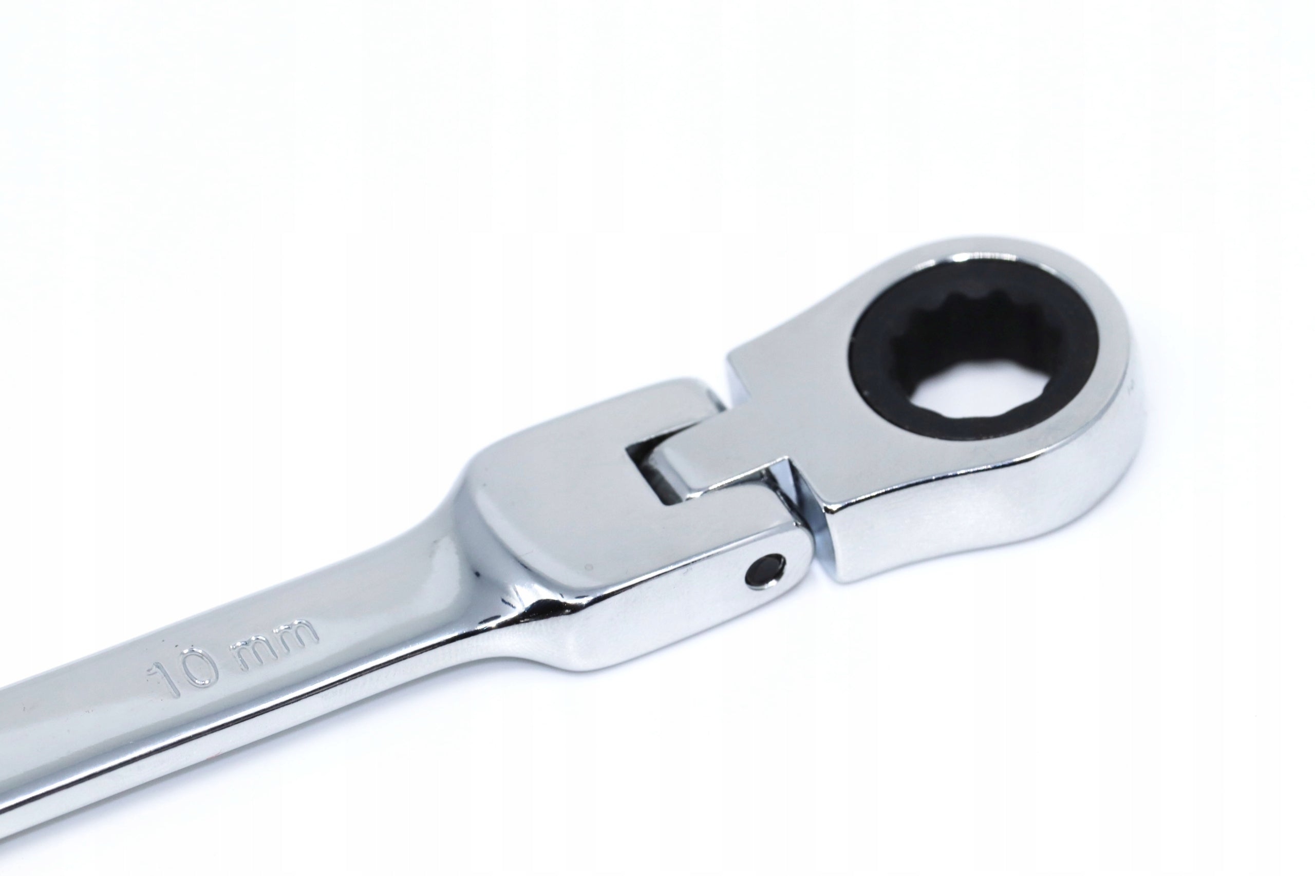 Wrench with ratchet and joint CRV r.19 mm Brand Consorte