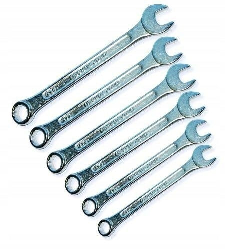 Wrenches flat - eyelet set 10-17mm 6pcs