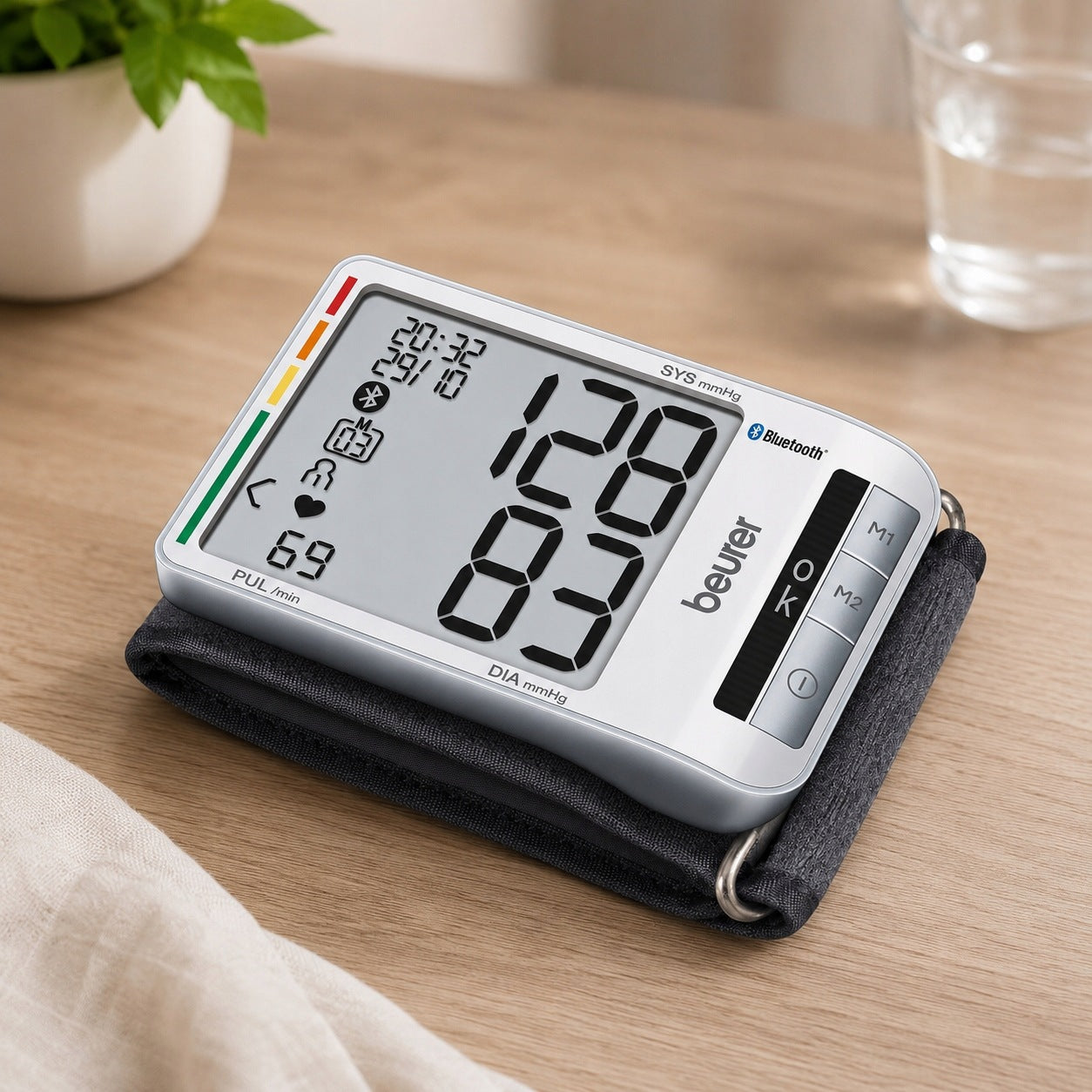 Wrist Blood Pressure Monitor Electronic Pressure Measurement Beurer BC 85 Medical device no