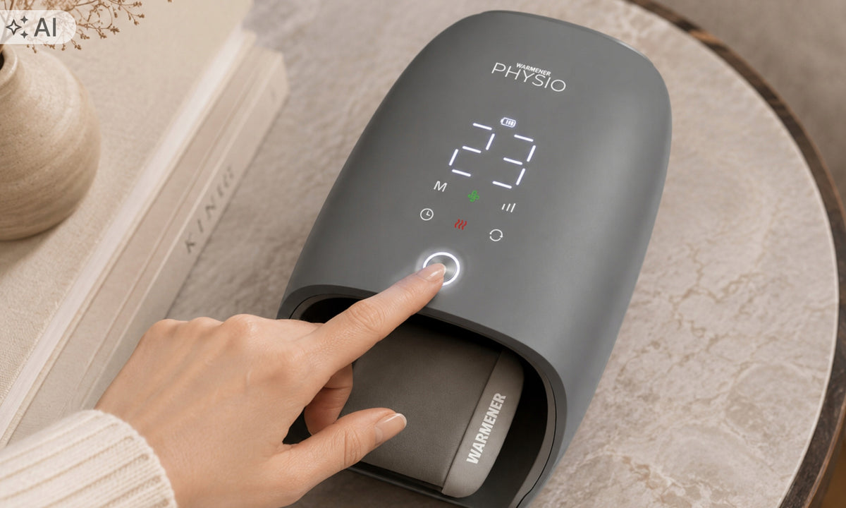 Wrist Hand Massager Hand Rehabilitation Wireless Acupressure Packaging status original
