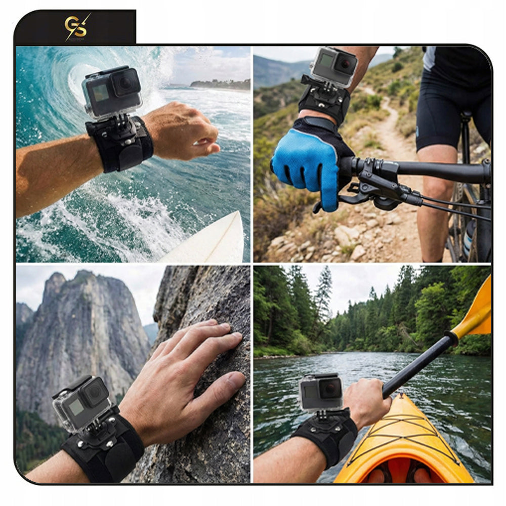 Wrist Mount 360 for GoPro DJI Insta360 Sports Camera Band Packaging status original