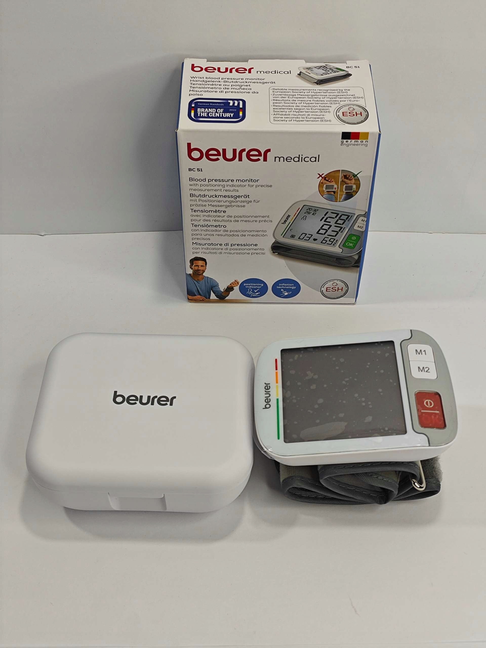 Wrist blood pressure monitor Beurer BC 51 Medical device no