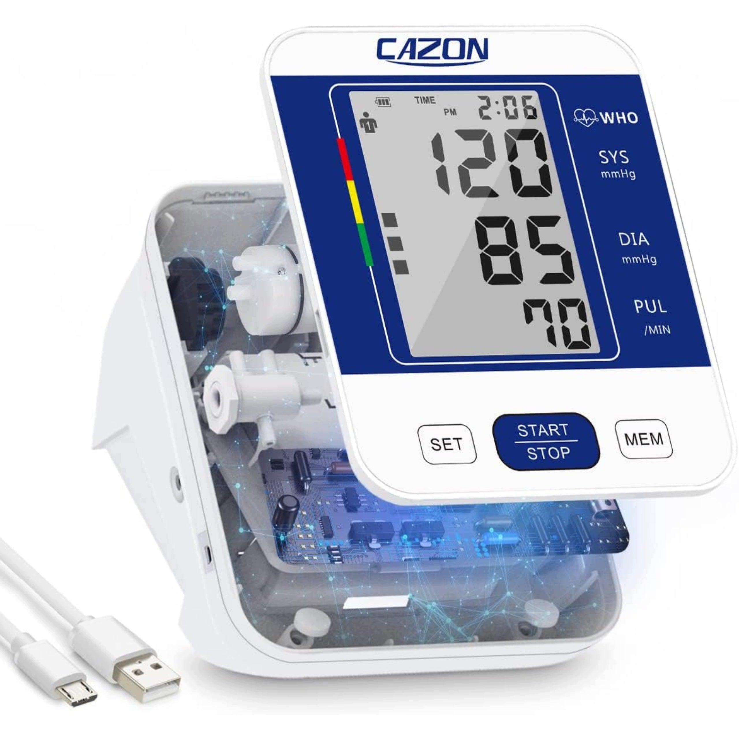 Wrist blood pressure monitor CAZON digital blood pressure monitor Medical device no